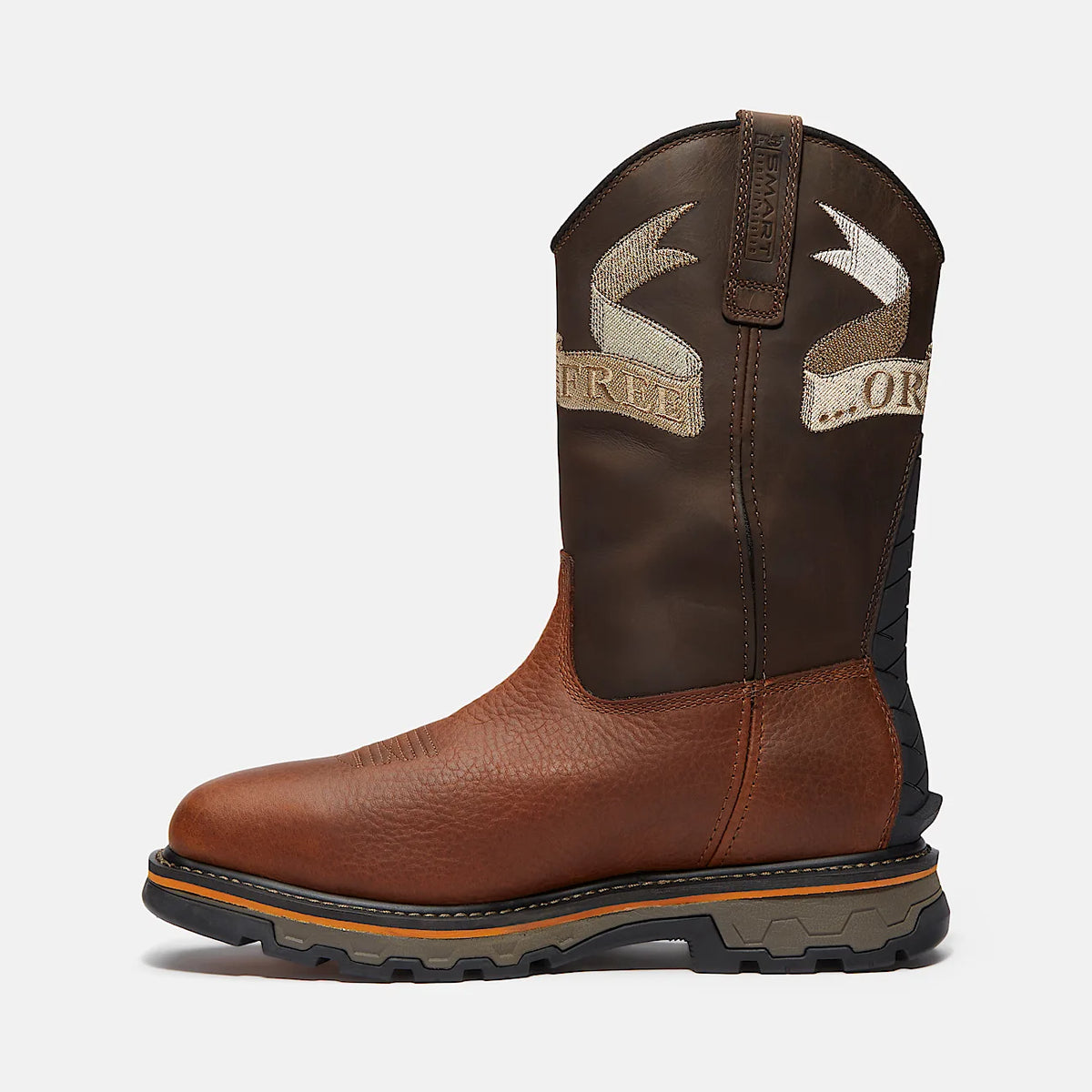 Men's Waterproof Pull-On Soft Toe Work Boot