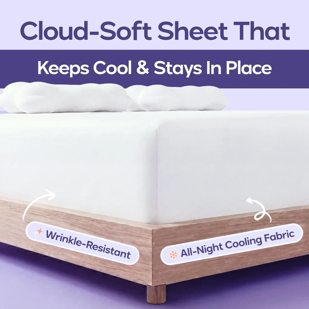 Cooling Fitted Sheet - Twin