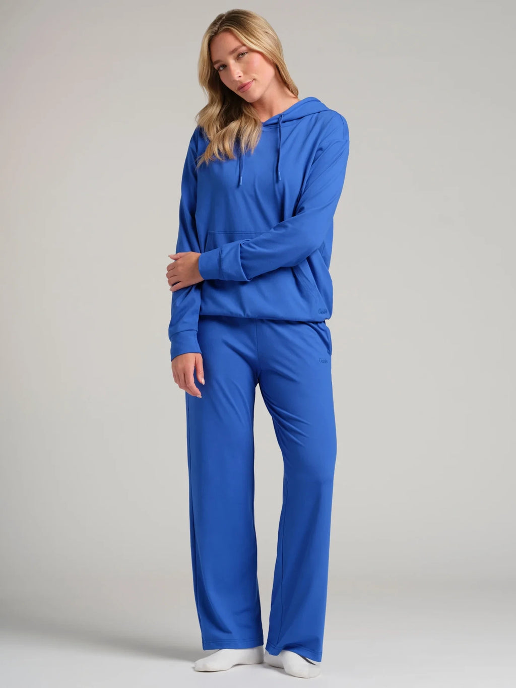 Jersey Straight-Leg Lounge Pants - Black