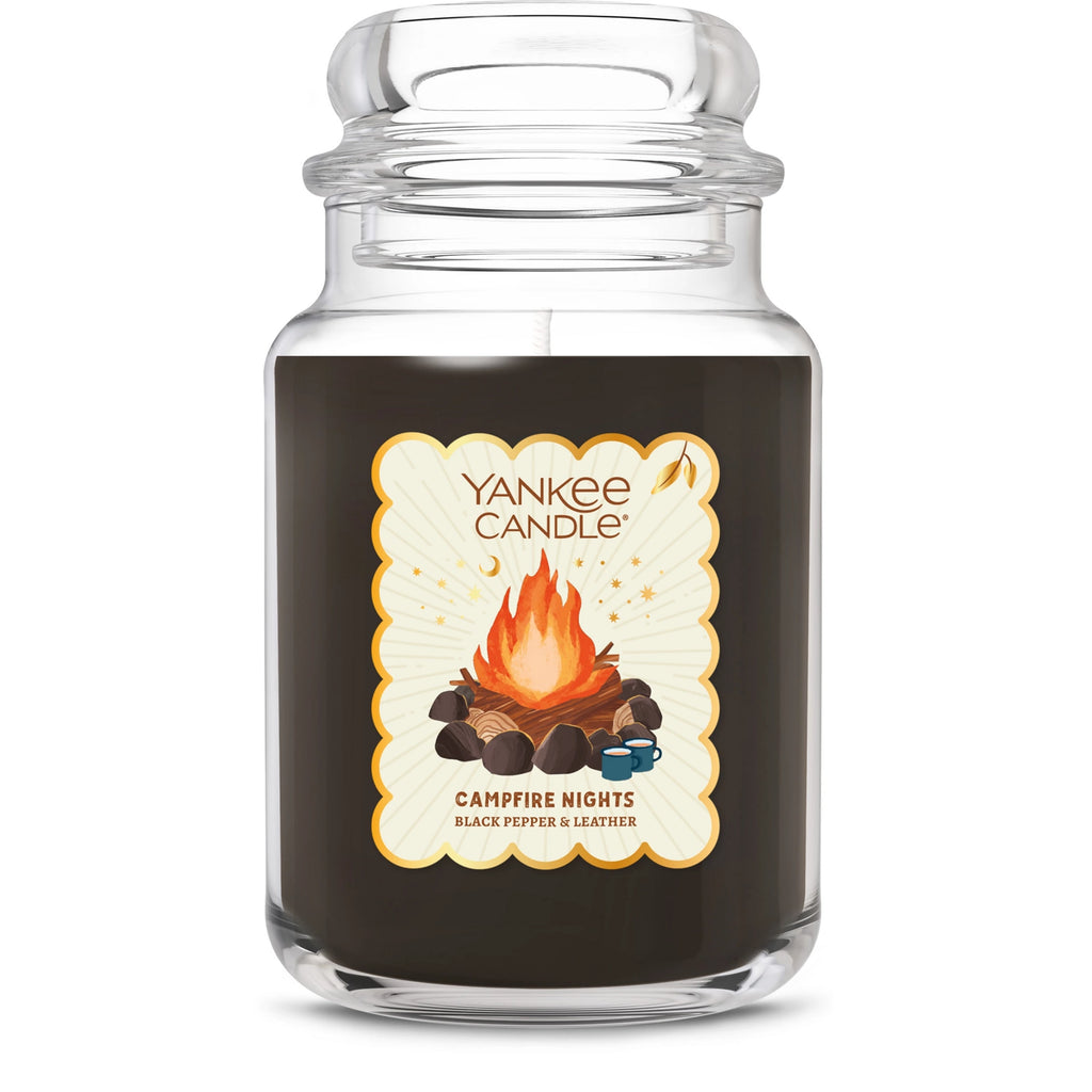 Large Jar Candle - Campfire Woods
