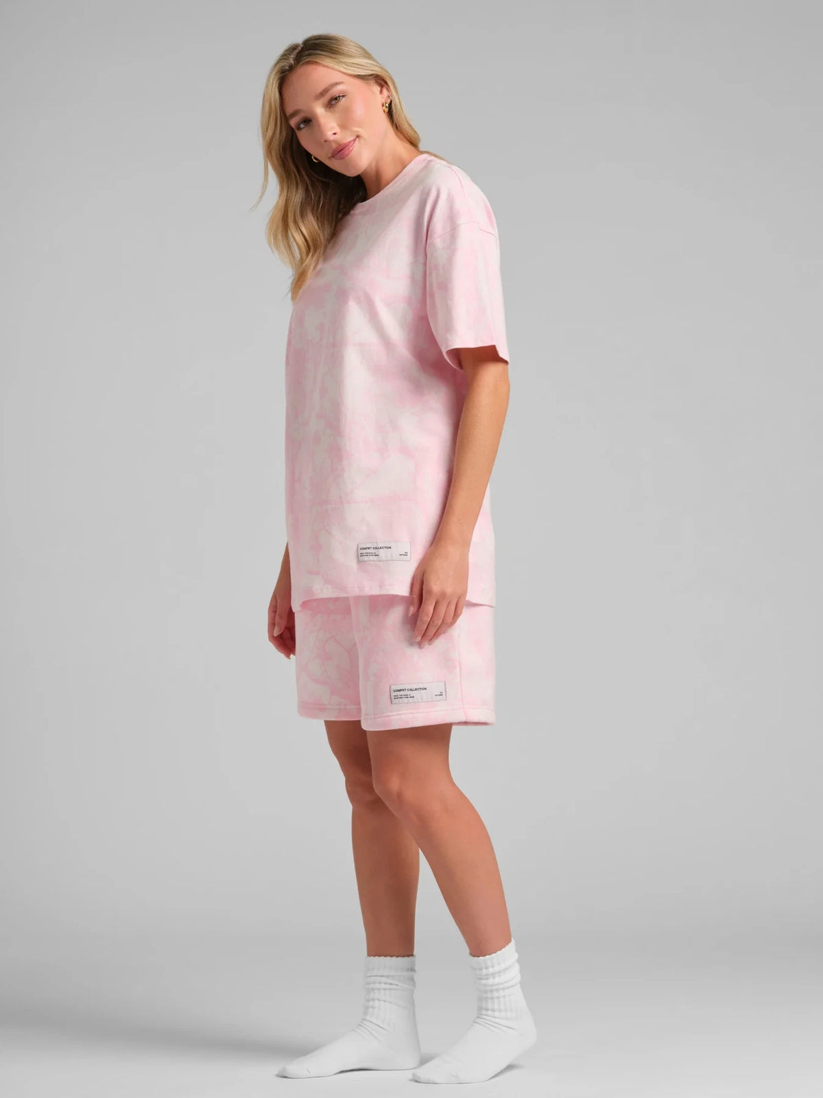 Camouflage Print T-Shirt - White Oak