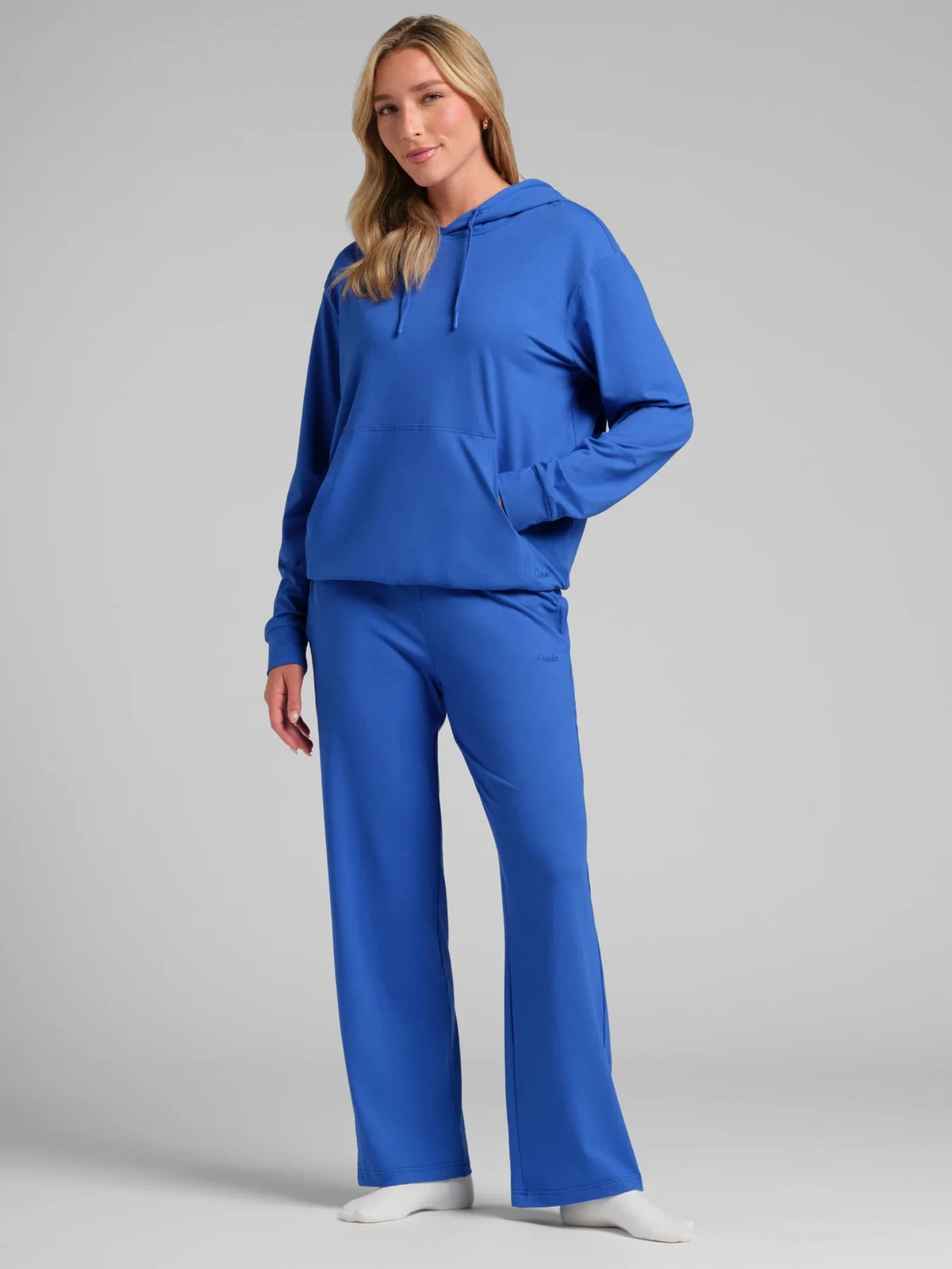 Jersey Straight-Leg Lounge Pants - Black