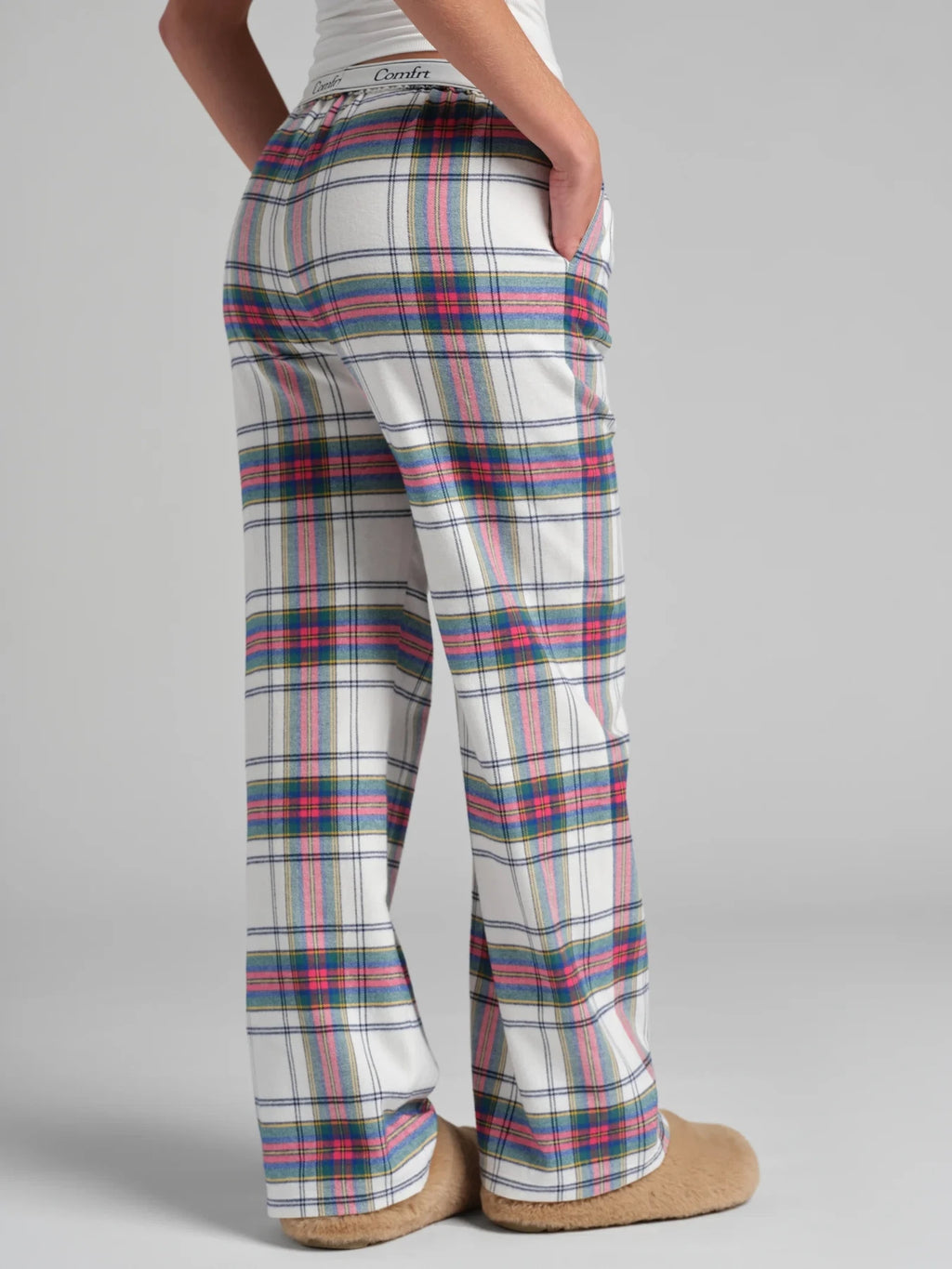 Flannel Pajama Pants - Fireside Plaid