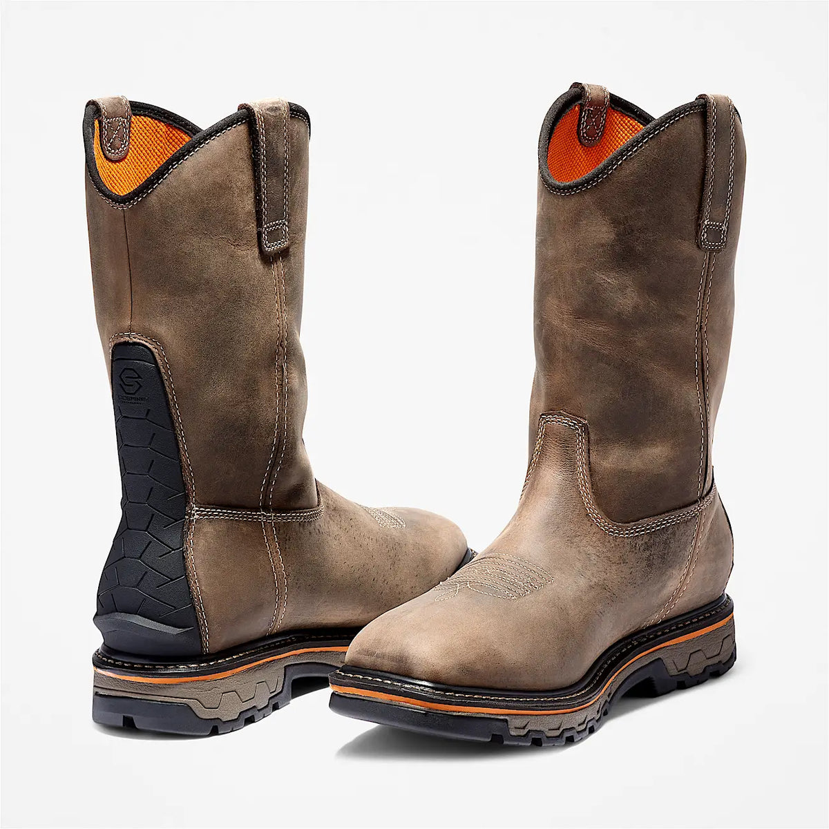 Men's Waterproof Pull-On Work Boot