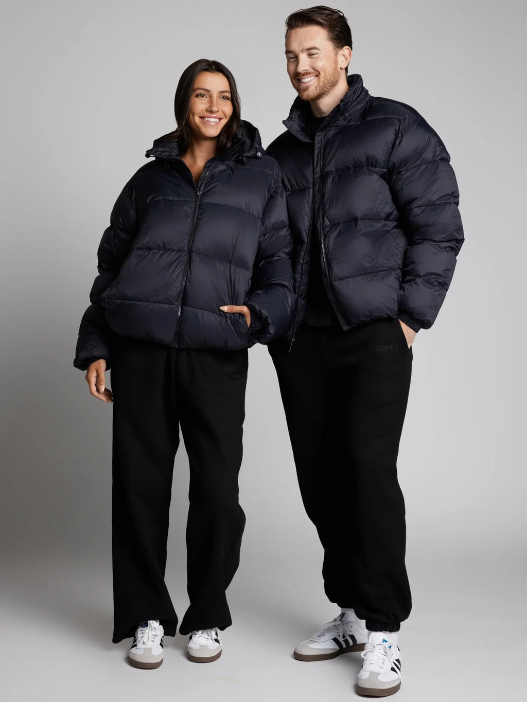 Puffer Jacket - Black