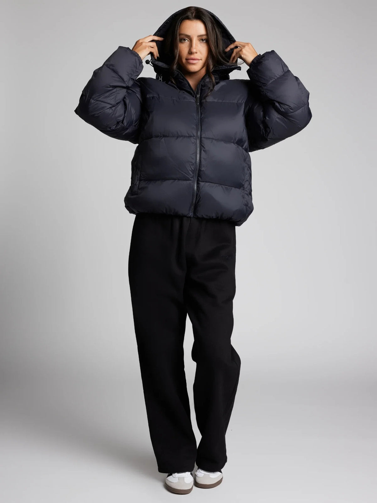 Puffer Jacket - Black
