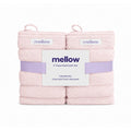 Ribbed Washcloths, 4-Pack - Pink