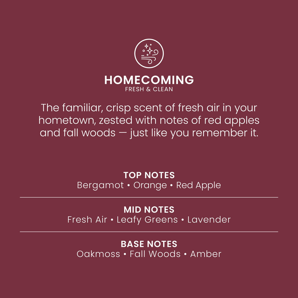 Large Jar Candle - Fresh Autumn