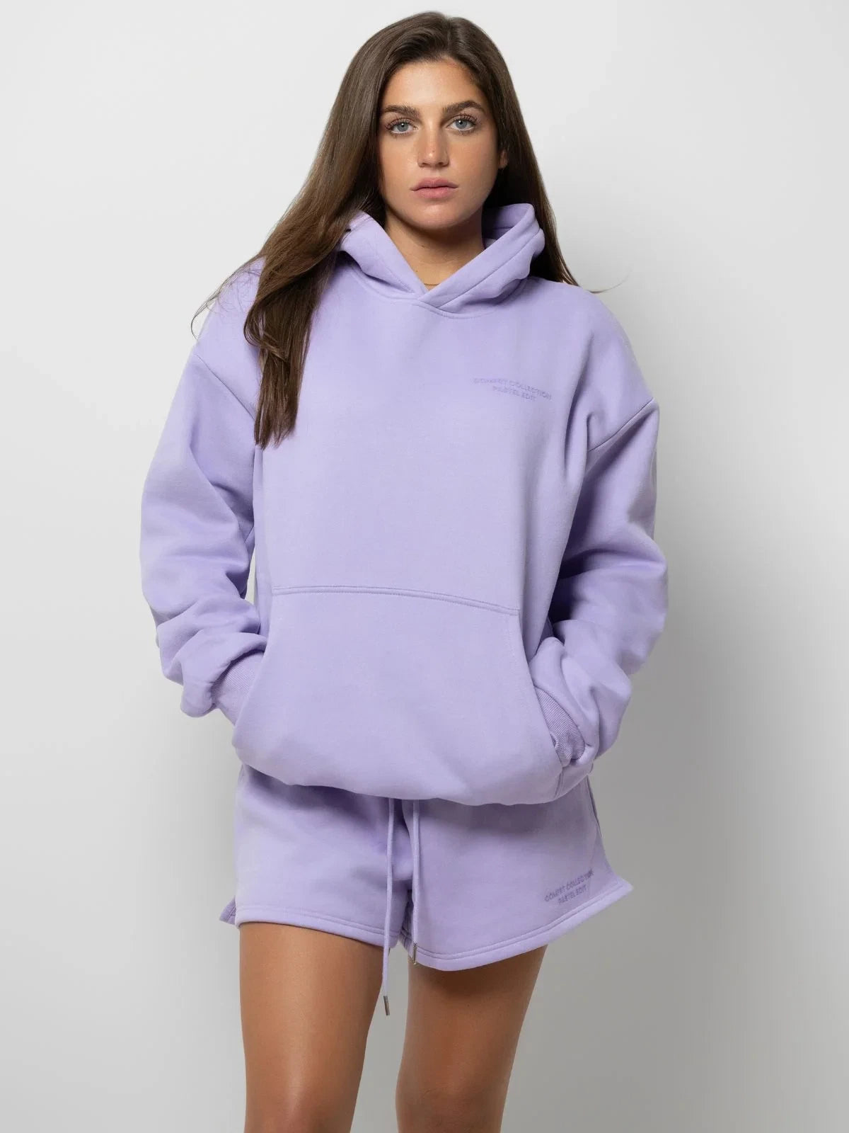 Pastel Lounge Shorts - Baby Blue
