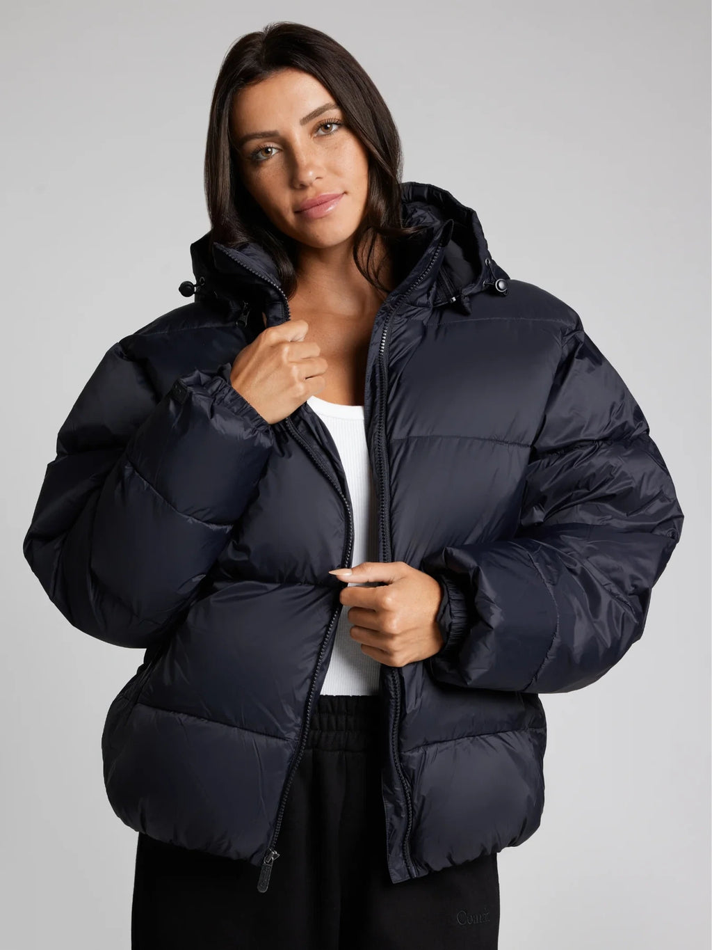 Puffer Jacket - Black