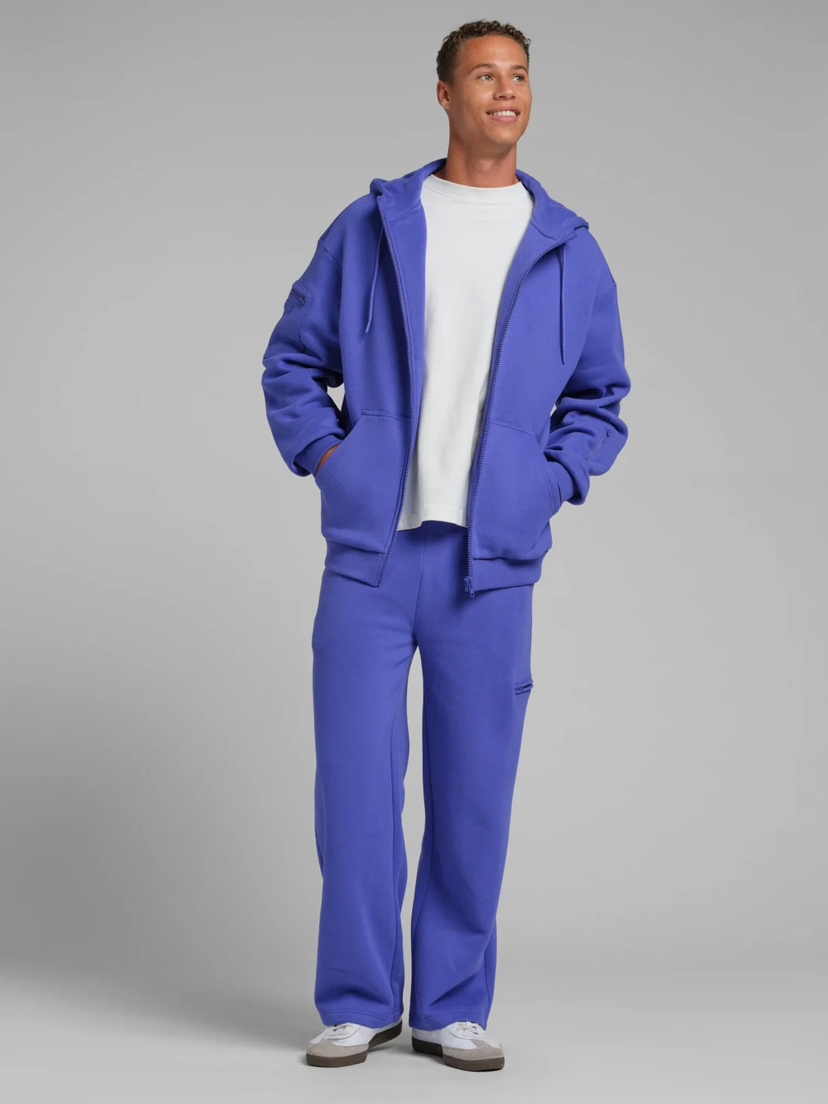 Full-Zip Travel Hoodie - Ultra Violet