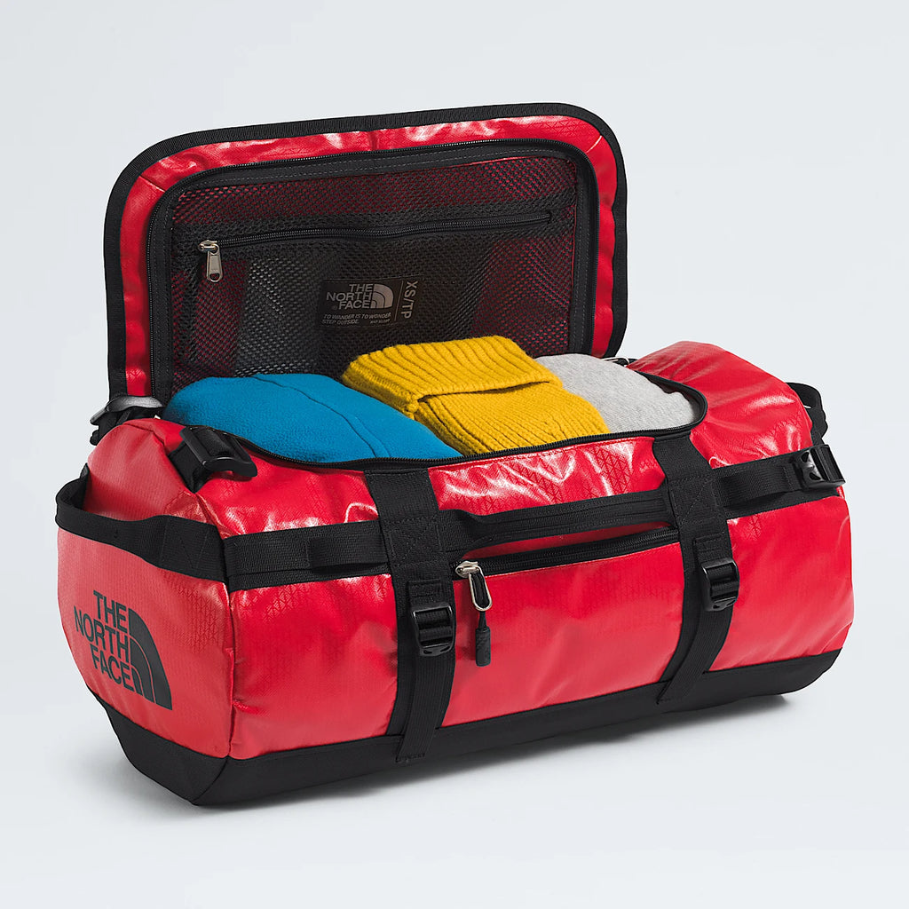 Extra Small Travel Duffel Bag - Red Black