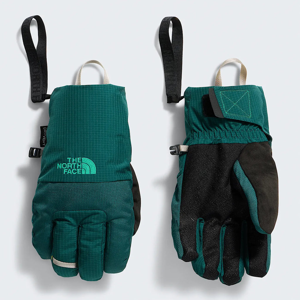 Short Winter Gloves - Teal