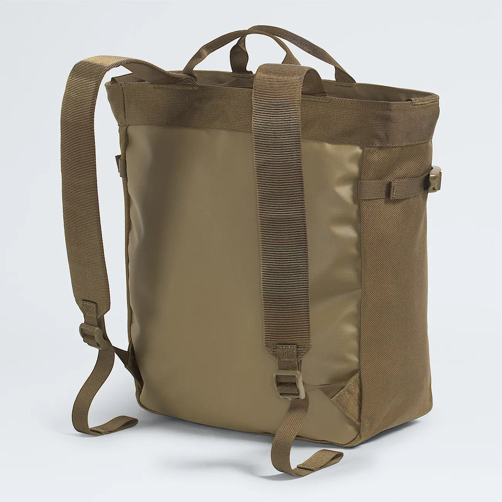 Convertible Tote Backpack - White Print