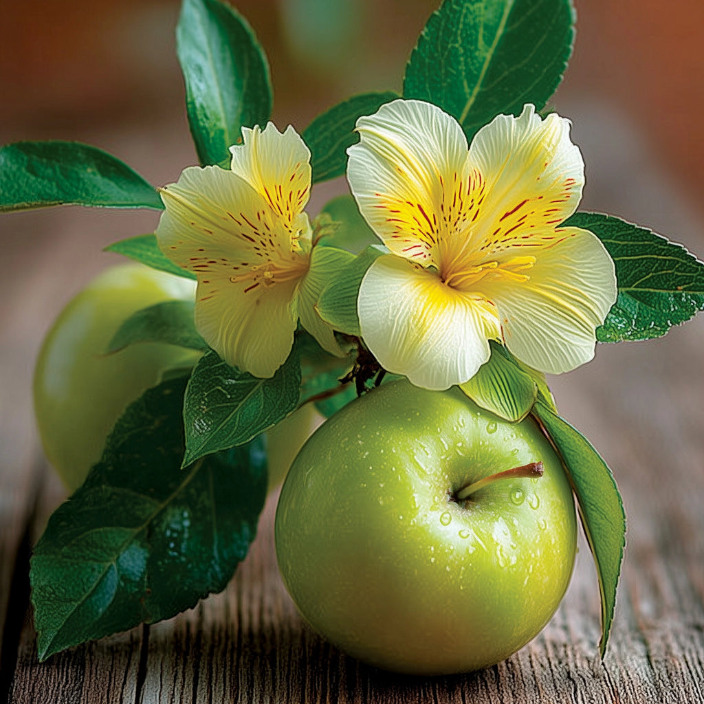 Large Jar Scented Candle - Iris Apple