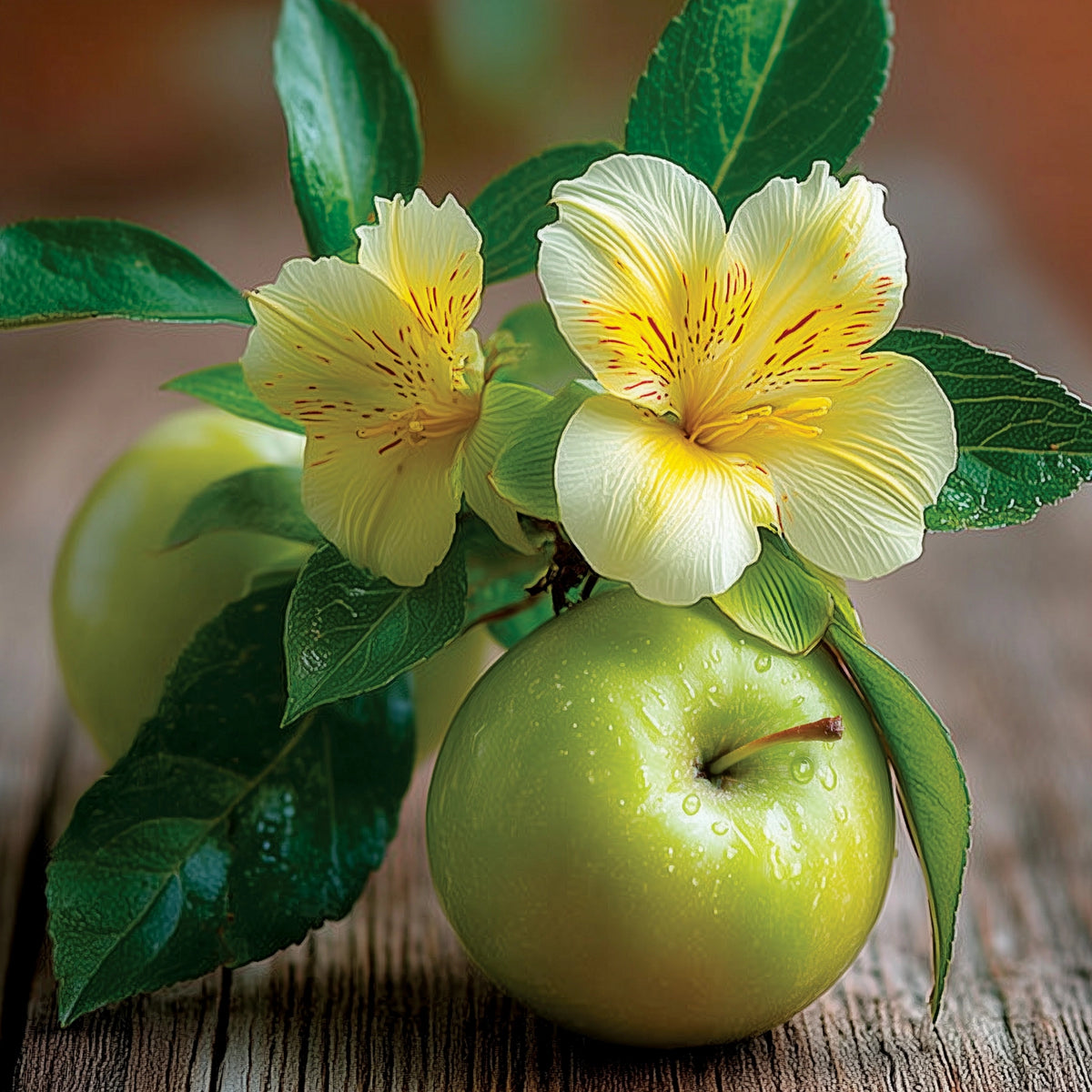 Large Jar Scented Candle - Iris Apple