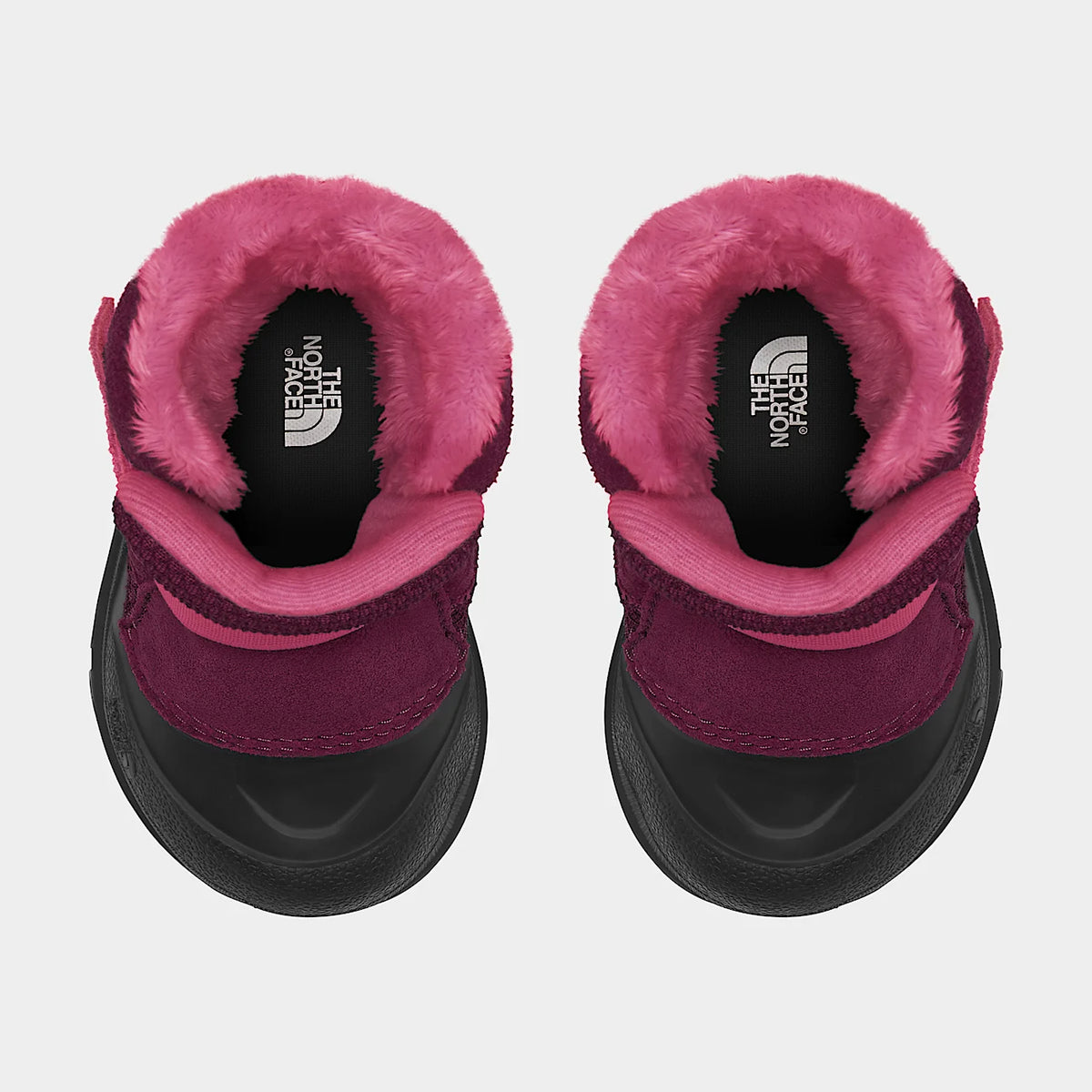 Toddler Winter Boots - Berry and Black