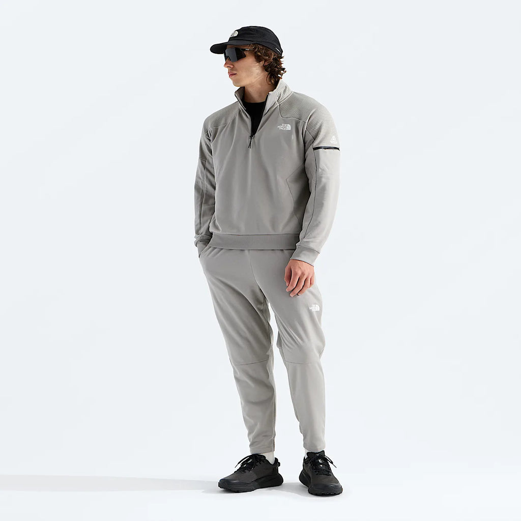 Men's Quarter-Zip Fleece Pullover - Stone