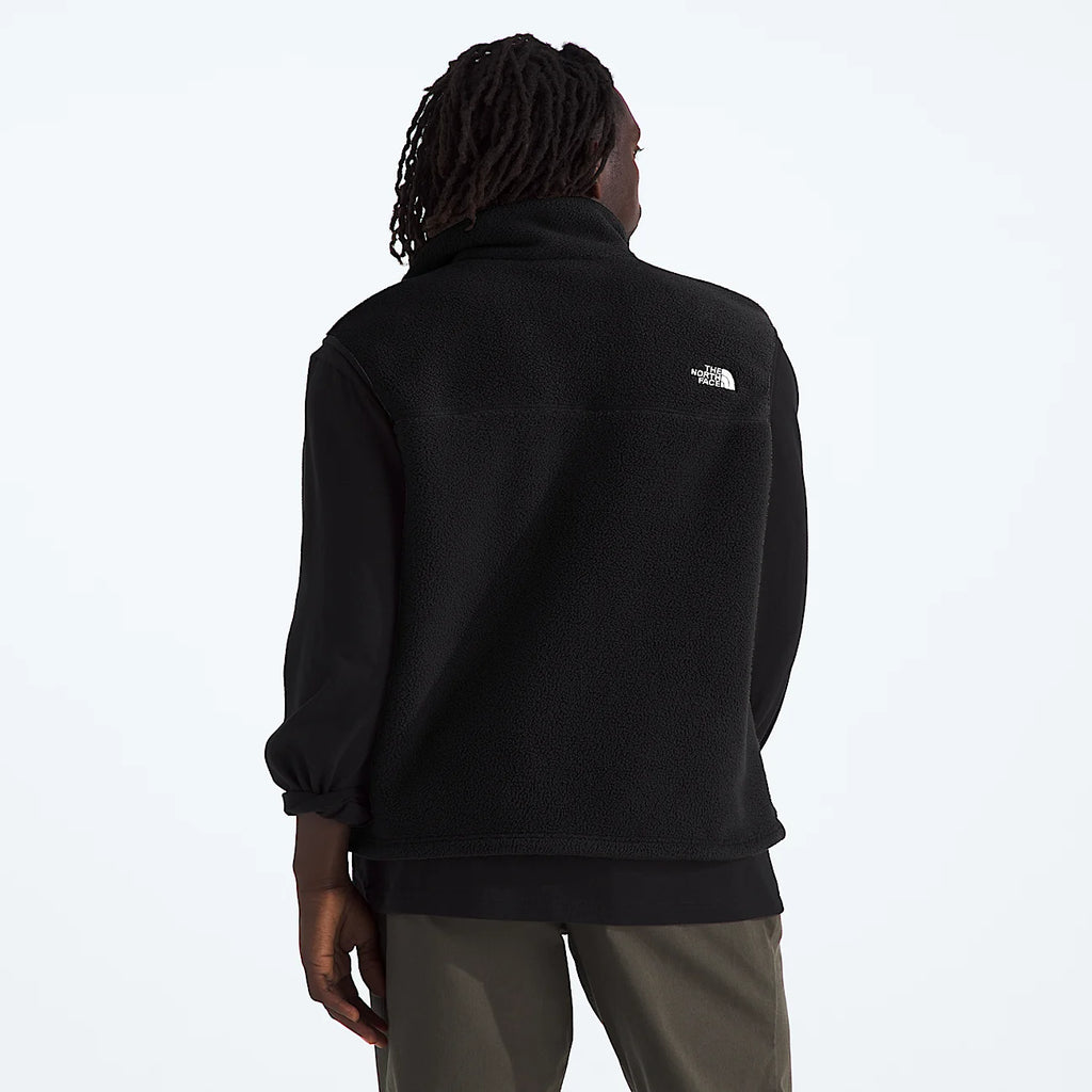 Men's Fleece Vest - Black