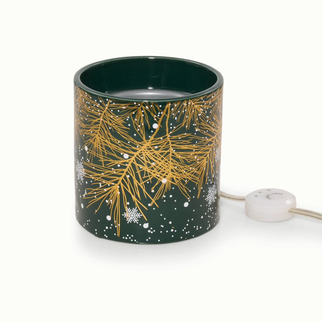 Gold Branch Pattern Wax Melt Warmer
