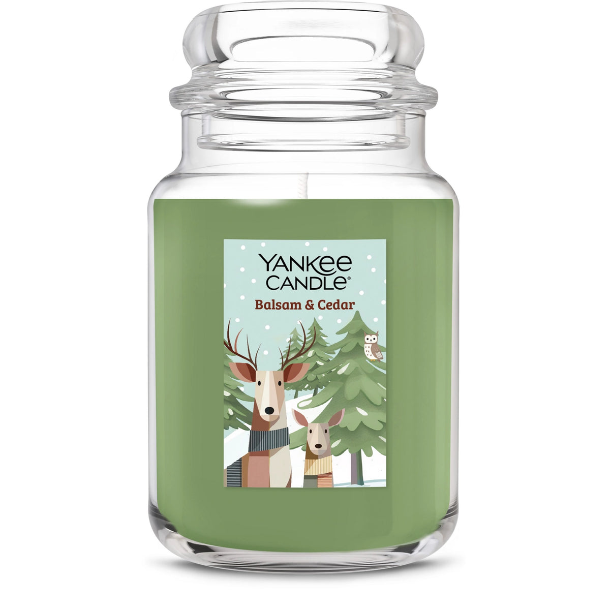 Large Jar Candle - Balsam & Cedar