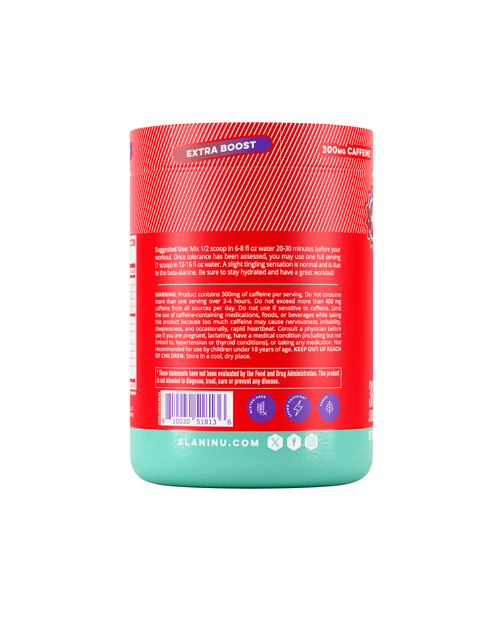Pre-Workout Powder - Cherry Slush