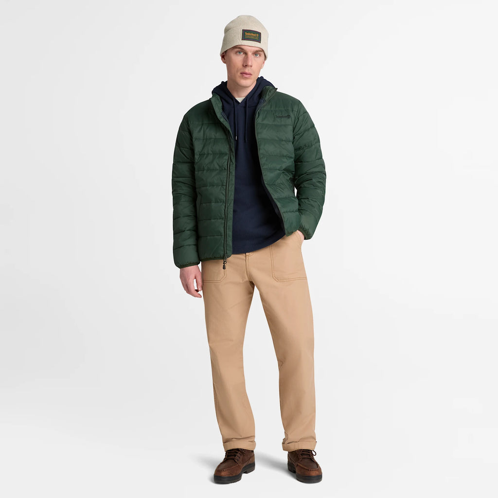 Men's Waffle-Knit Hooded Sweatshirt