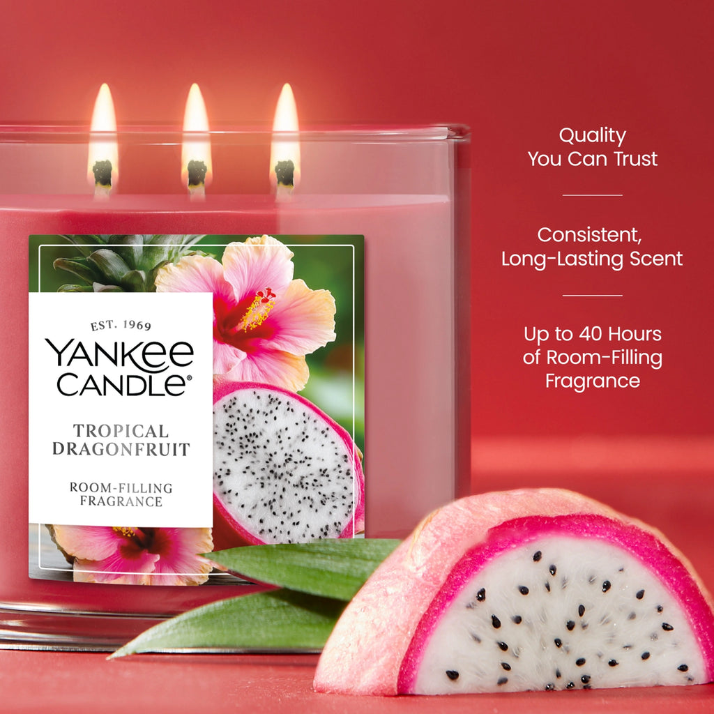 Three-Wick Candle - Tropical Fruit
