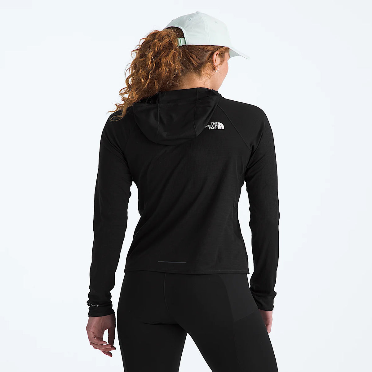 Women's Lightweight Running Hoodie - Black