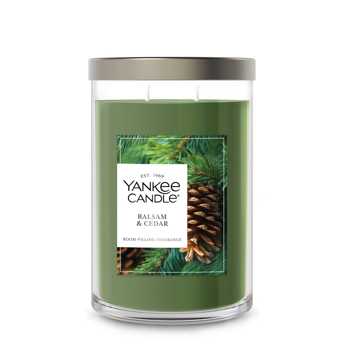 Large Tumbler Candle - Balsam Cedar