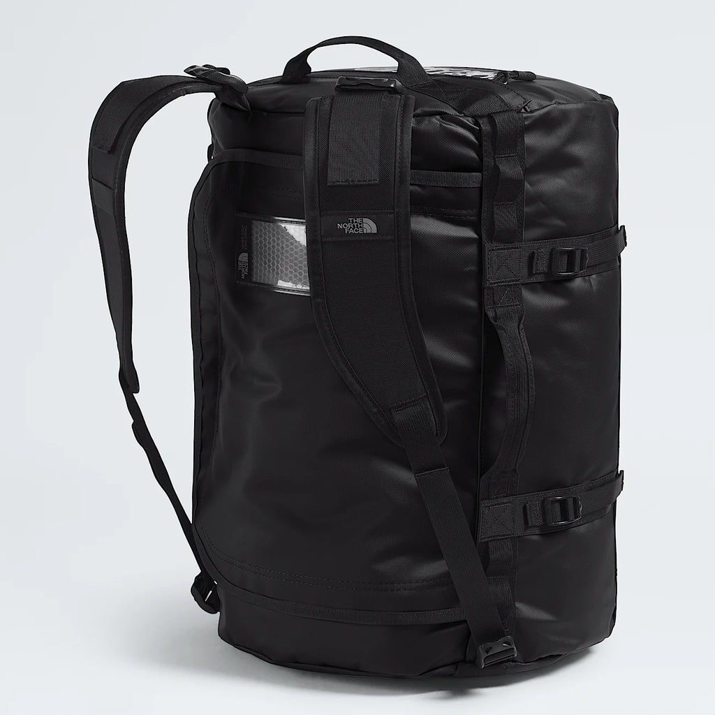 Small Travel Duffel Bag - Black and White