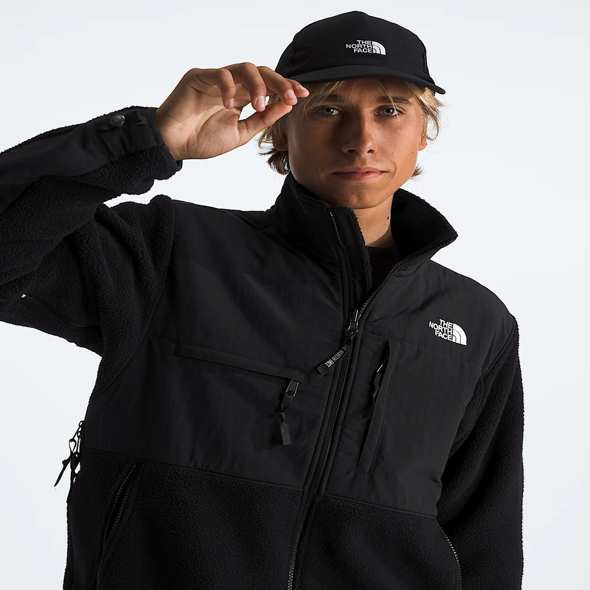 Men's Full-Zip Fleece Jacket - Red
