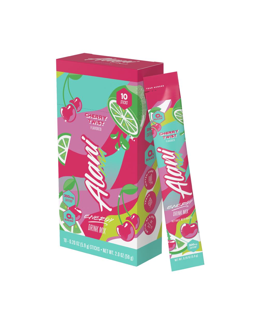 Energy Drink Mix Sticks - Cherry Twist