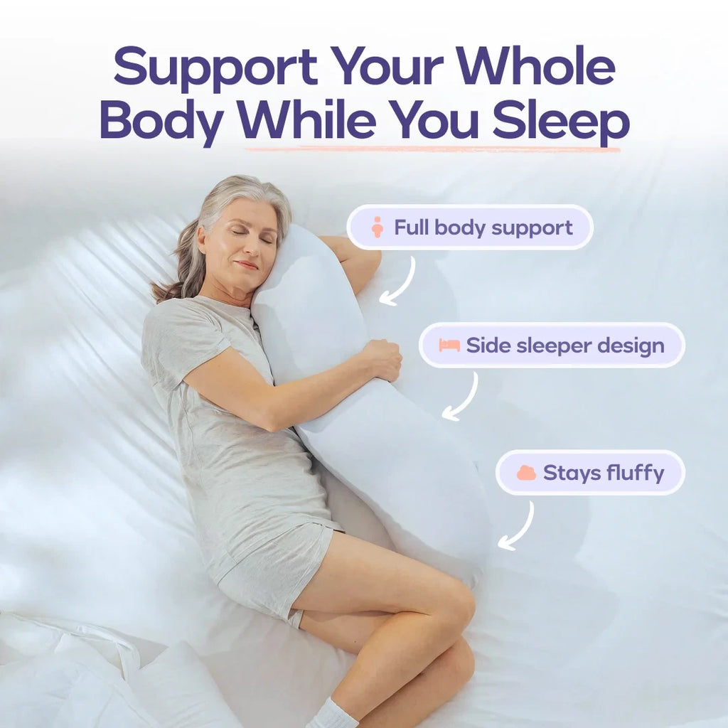 Cooling Pillow and Bed Pillow Set
