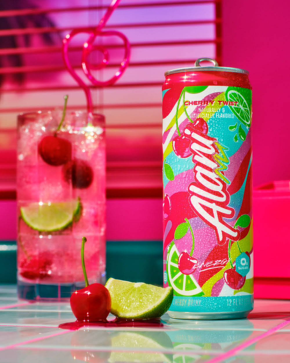 Zero Sugar Energy Drink - Cherry Lime