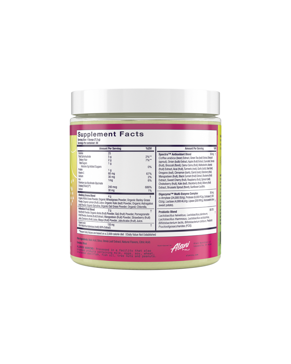 Greens Powder Supplement - Wild Berry
