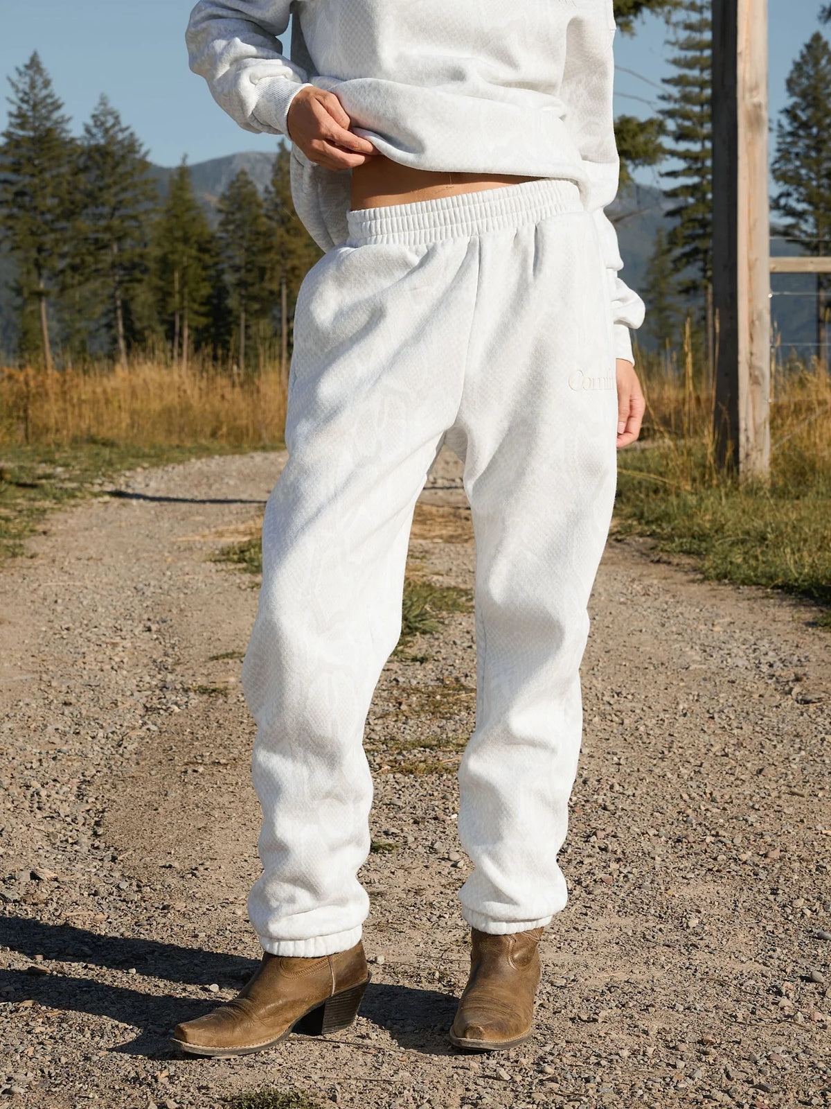 Jogger Sweatpants - Snow Snake