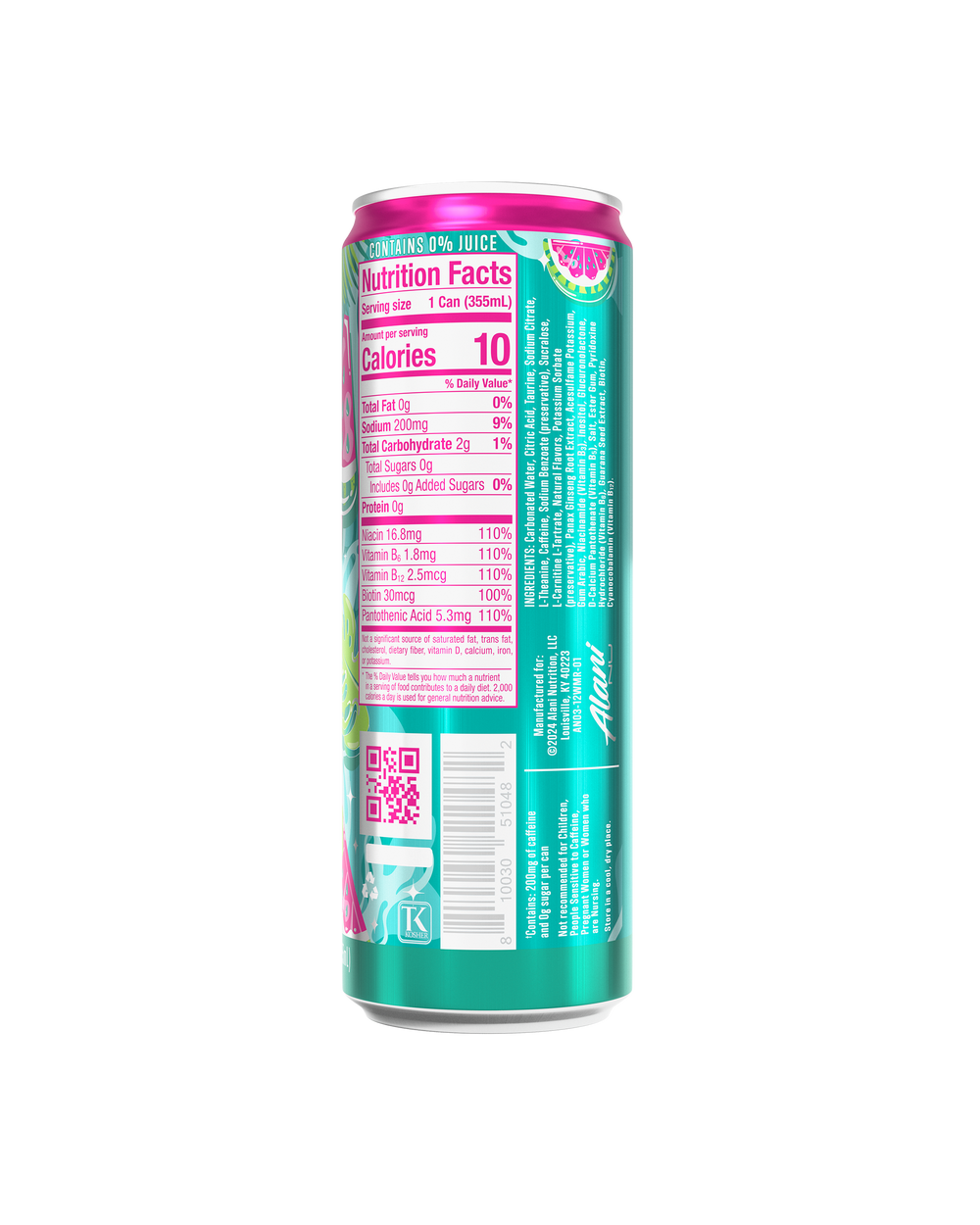 Zero Sugar Energy Drink - Watermelon Lemon