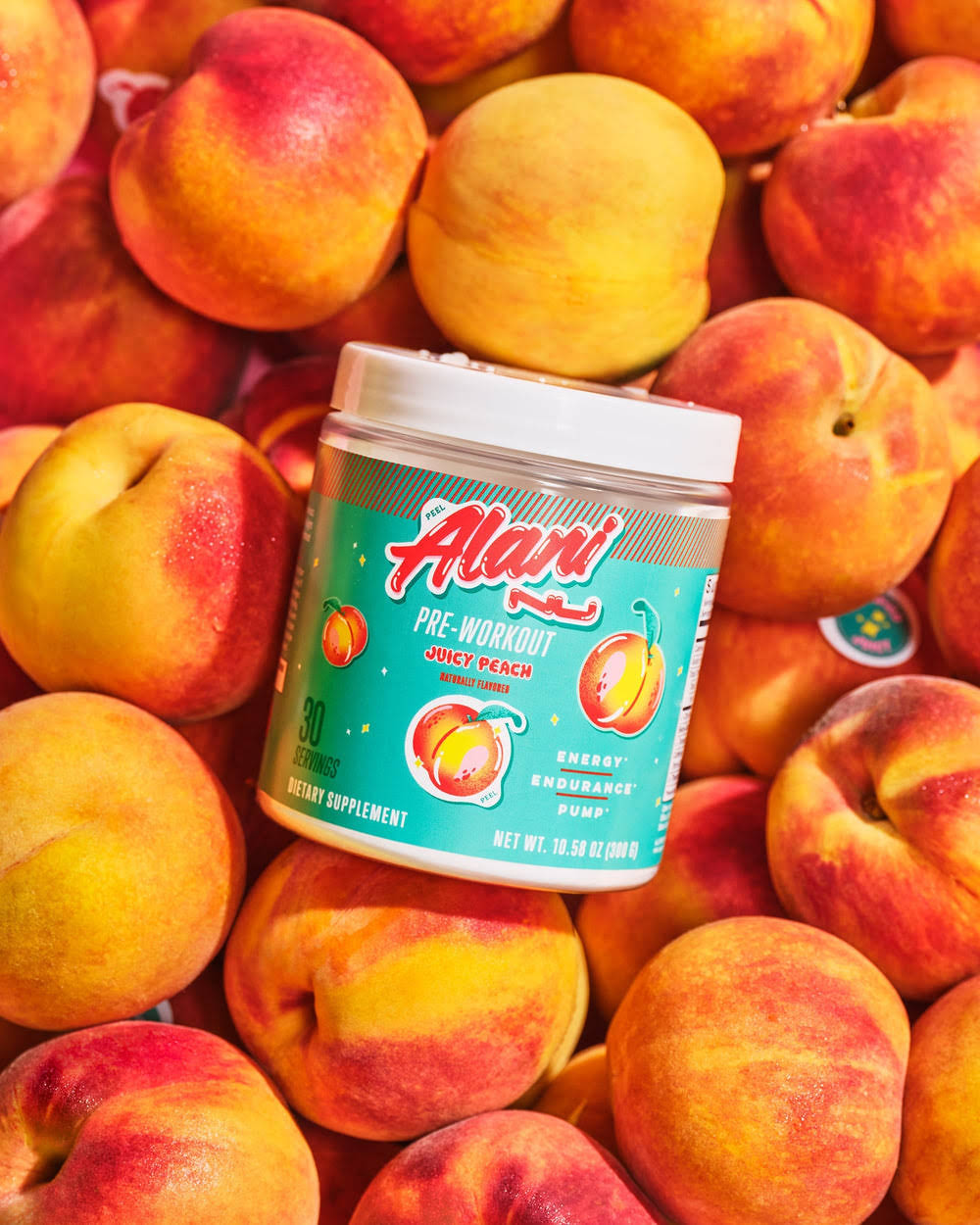 Pre-Workout Powder - Peach