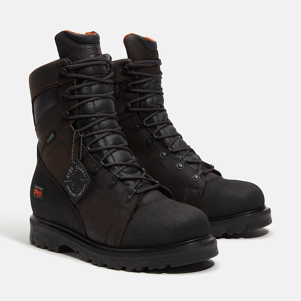 Men's 8-Inch Waterproof Steel Toe Work Boot