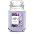 Large Floral Scented Jar Candle