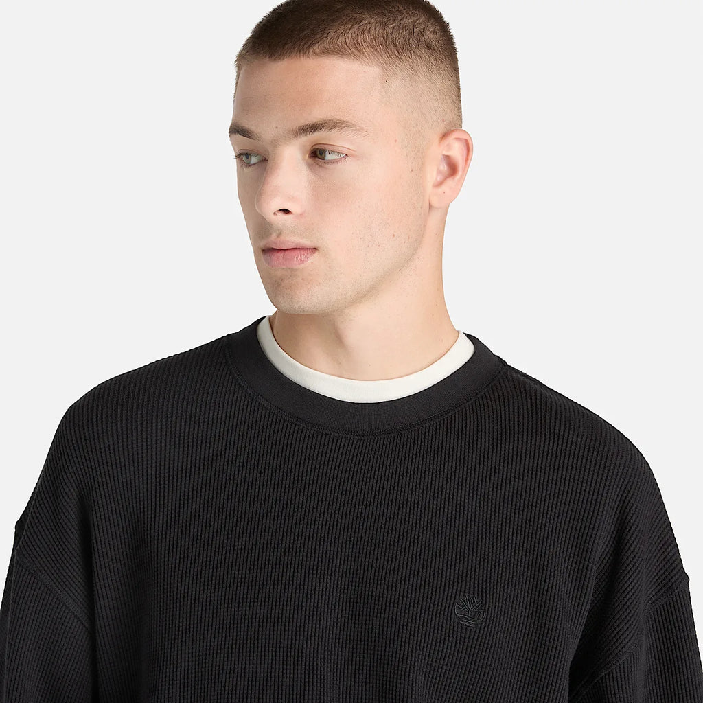 Men's Heavyweight Waffle Long-Sleeve T-Shirt