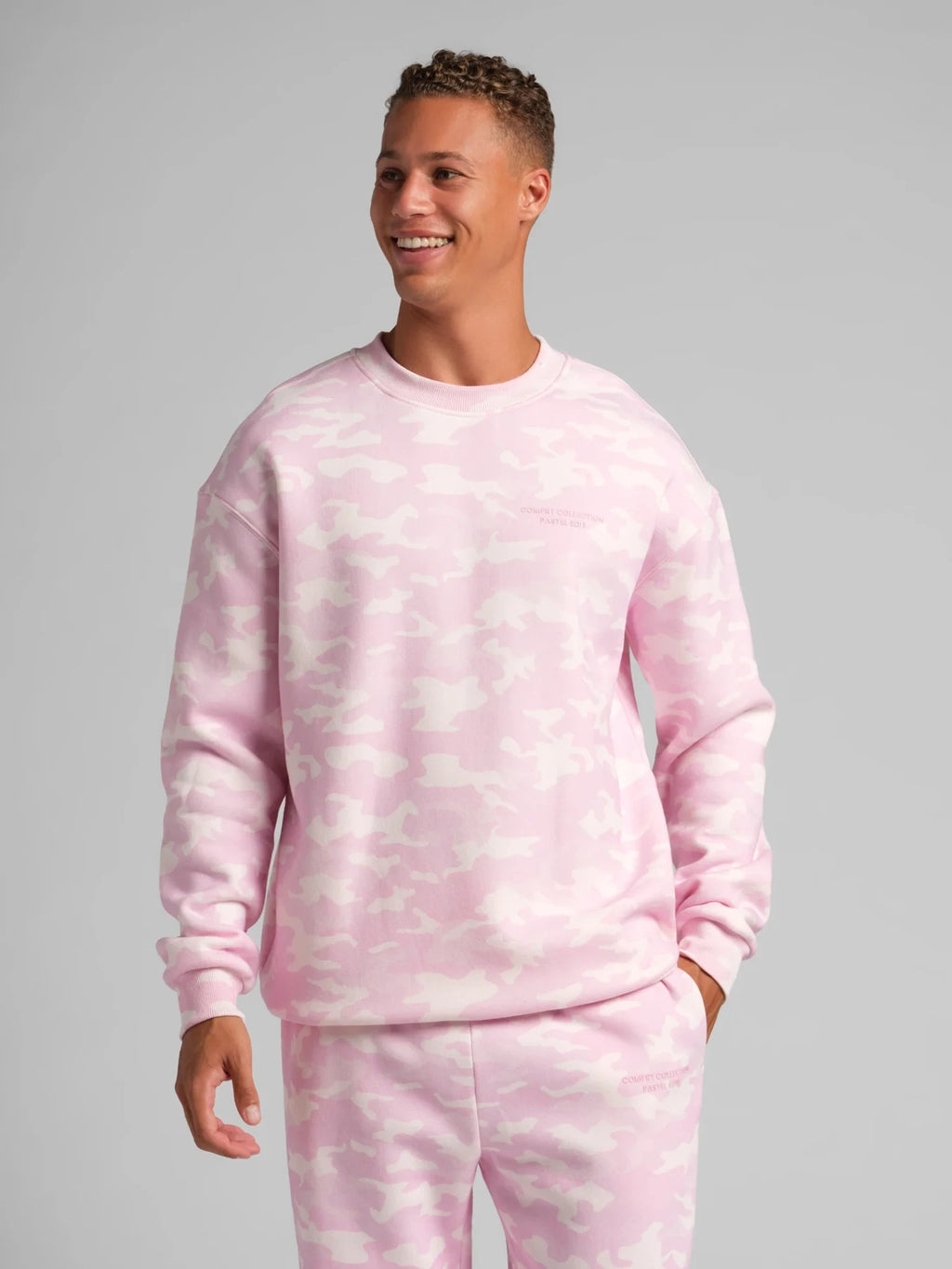 Crewneck Sweatshirt - Pastel Camo
