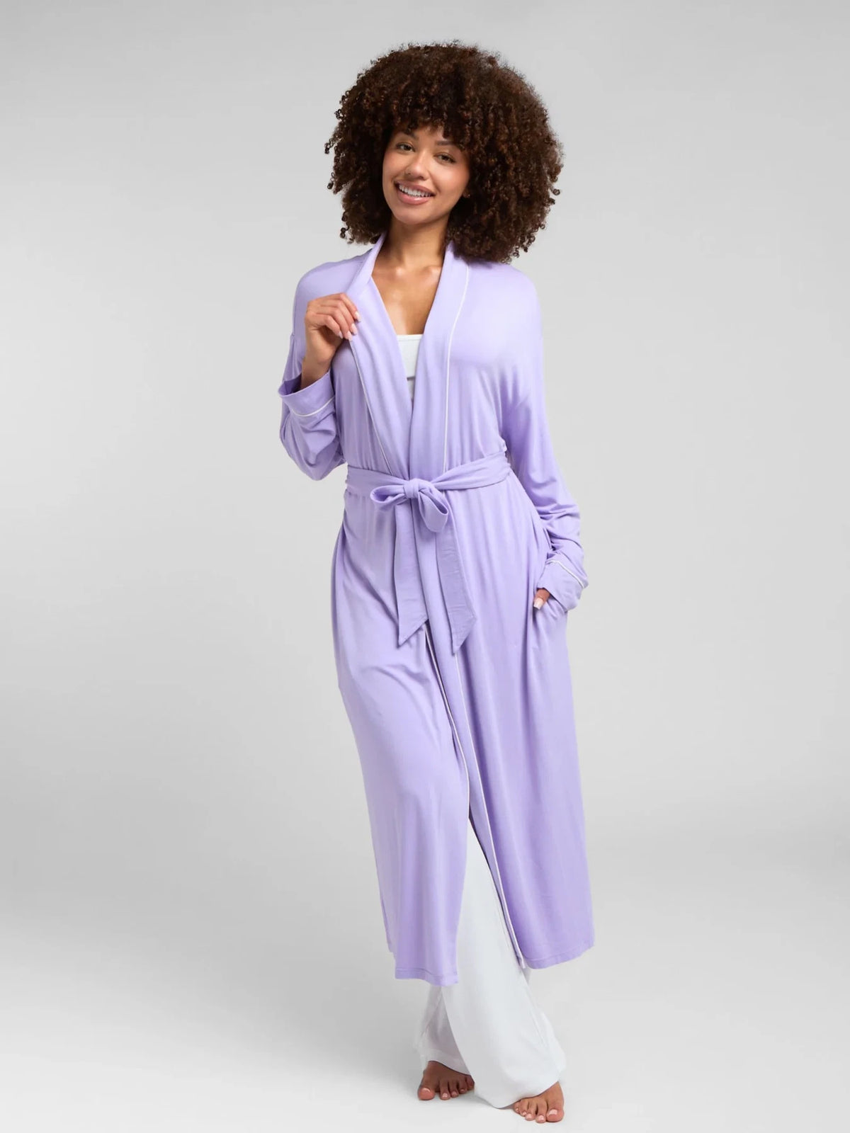 Lounge Robe - Lavender