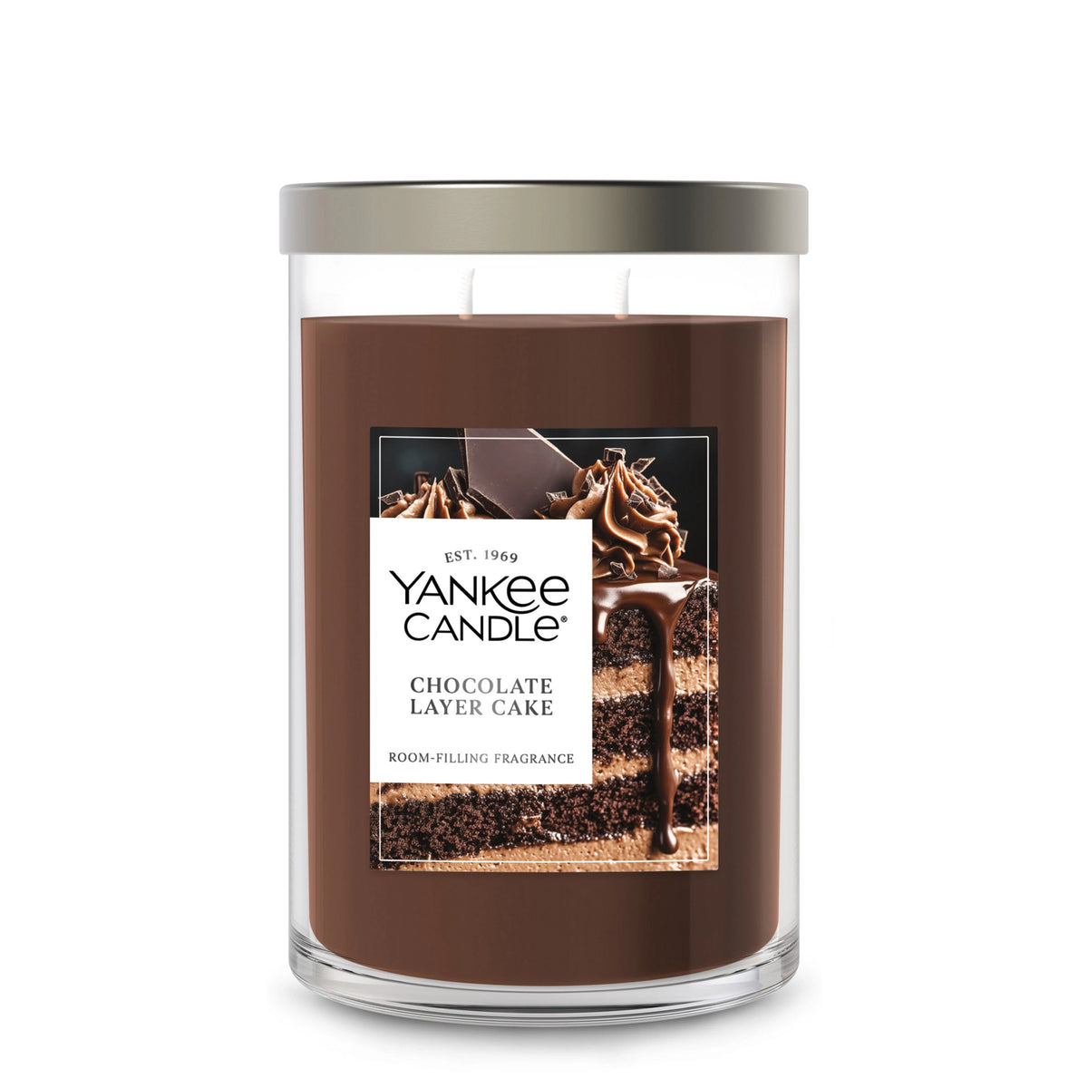 Large Tumbler Candle - Chocolate Cake