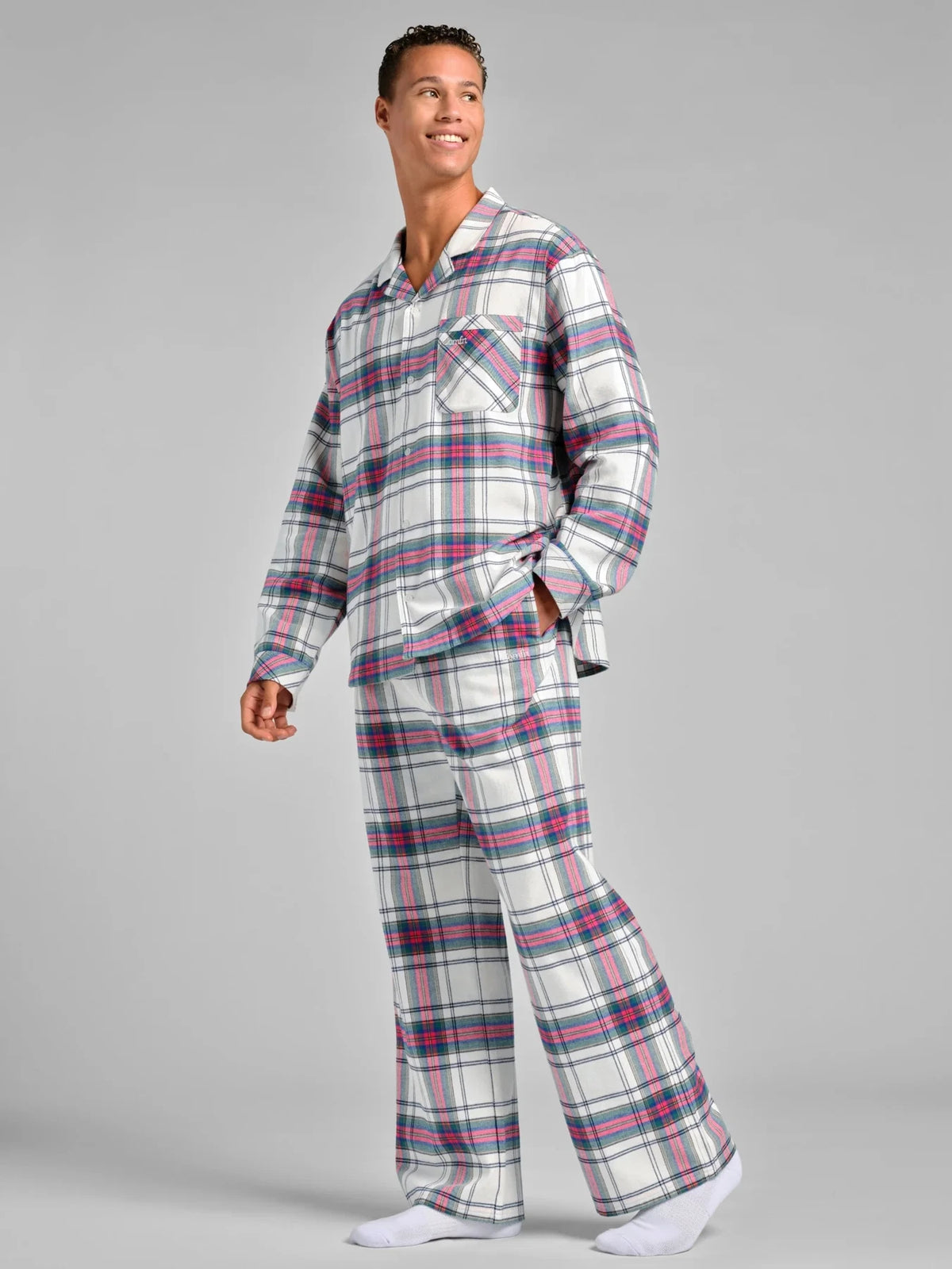 Flannel Pajama Pants - Fireside Plaid