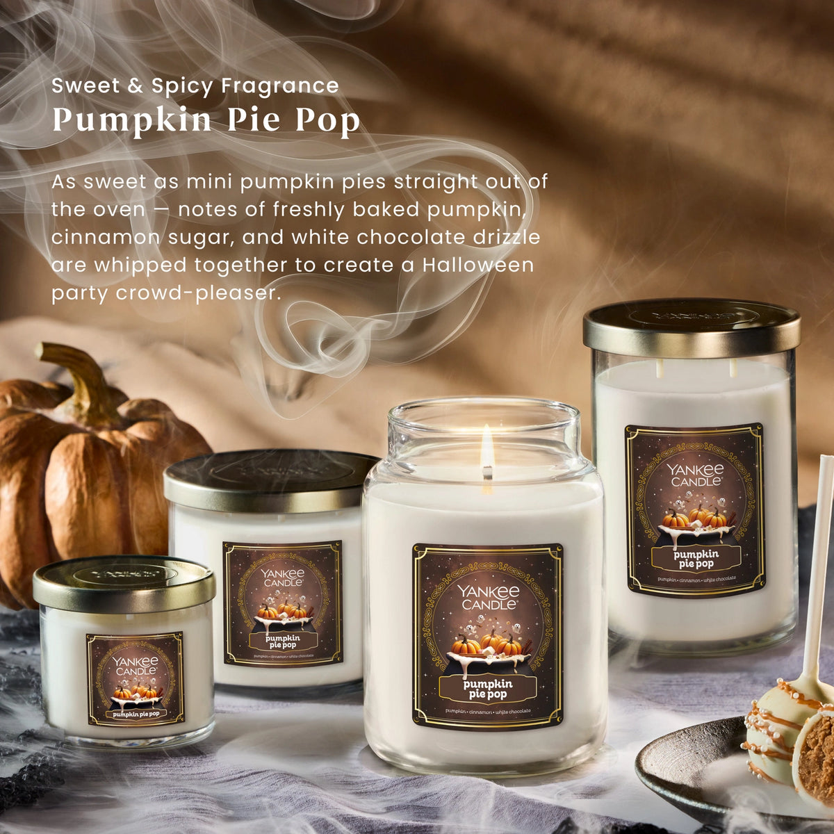 Large Jar Candle - Pumpkin Pie