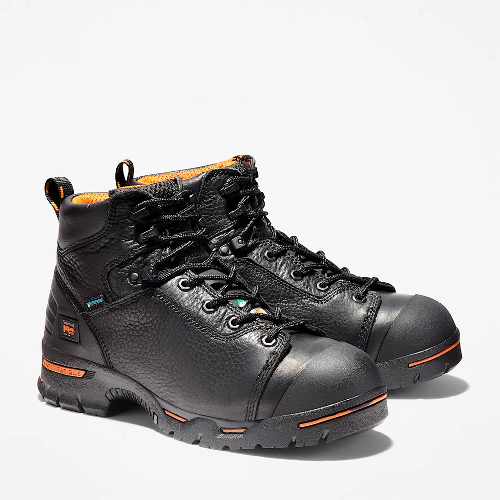 Men's Waterproof 6-Inch Steel Toe Work Boot
