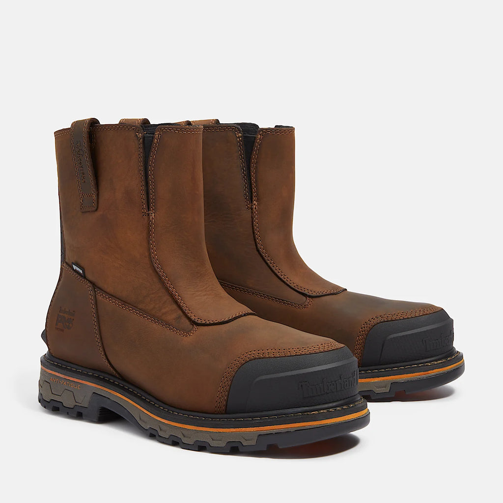 Men's Waterproof Chelsea Soft Toe Work Boot