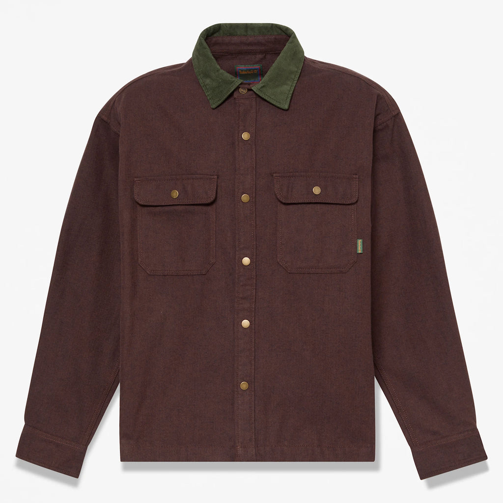 Men's Herringbone Overshirt